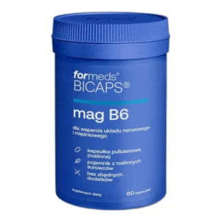 ForMeds Bicaps MAG B6 magnez z witaminą B6 60 kapsułek — zdjęcie 1