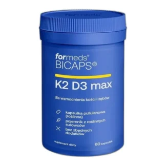 Formeds Bicaps Witamina K2 D3 MAX 60 k — zdjęcie 1