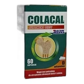 Gorvita Colacal Kolagen Z Wapniem 60 Kap kości — zdjęcie 1