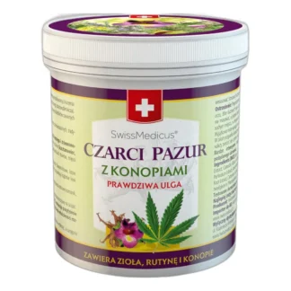 Herbamedicus Czarci Pazur Z konopiami 500 ml — zdjęcie 1