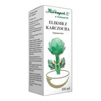 Herbapol Eliksir z Karczocha 100 ml cholesterol — zdjęcie 1