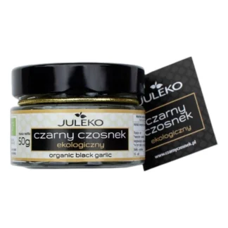 JULEKO Czarny Czosnek BIO 50 g — zdjęcie 1