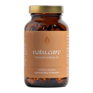 Kapsułki Omega-3 Natu Care 750 mg EPA DHA TG, 60 szt. — zdjęcie 1