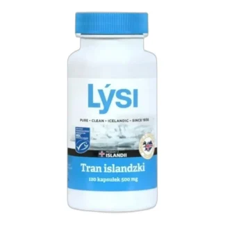 Lysi Tran Islandzki 500 mg 120 kap — zdjęcie 1