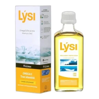 Lysi Tran Islandzki o smaku Cytrynowym 240 ml — zdjęcie 1