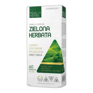 Medica Herbs Zielona Herbata 60 k — zdjęcie 1