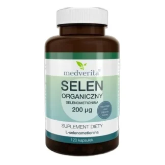 Medverita Selen Organiczny 200 ug 120 K — zdjęcie 1