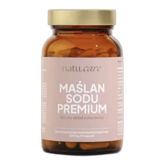 Natu Care Maślan Sodu Premium suplement wspierający trawienie 90 kapsułek — zdjęcie 1