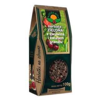 Natura Wita Herbata Zielona Z Żurawiną 100G — zdjęcie 1