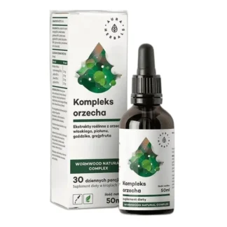 Suplement diety Aura Herbals Kompleks orzecha włoskiego + piołun 50 ml — zdjęcie 1