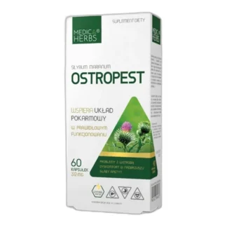 Suplement diety Medica Herbs Ostropest 60 kapsułek — zdjęcie 1