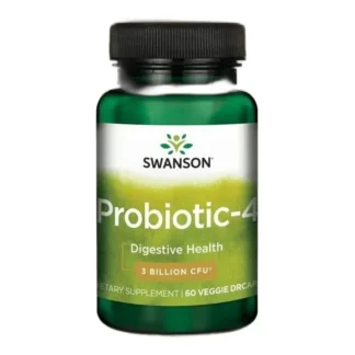Swanson Probiotic-4 3 Mld 60 K Odporność — zdjęcie 1