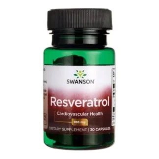 Swanson Resweratrol 100 Mg 30 K Opóźnia Starzenie — zdjęcie 1