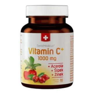 SwissMedicus Witamina C 1000 mg acerola cynk róża — zdjęcie 1