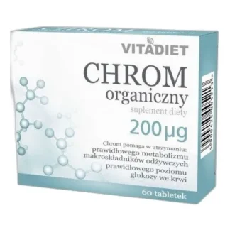 Vitadiet Chrom Organiczny 200 Mcg 60 Tabl. — zdjęcie 1