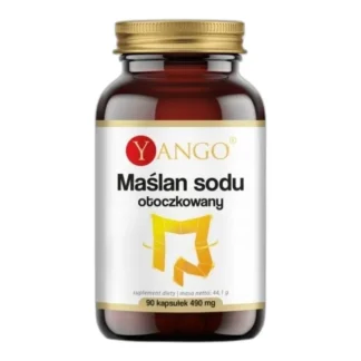 YANGO Maślan sodu otoczkowany 360 mg 90 kapsułek — zdjęcie 1